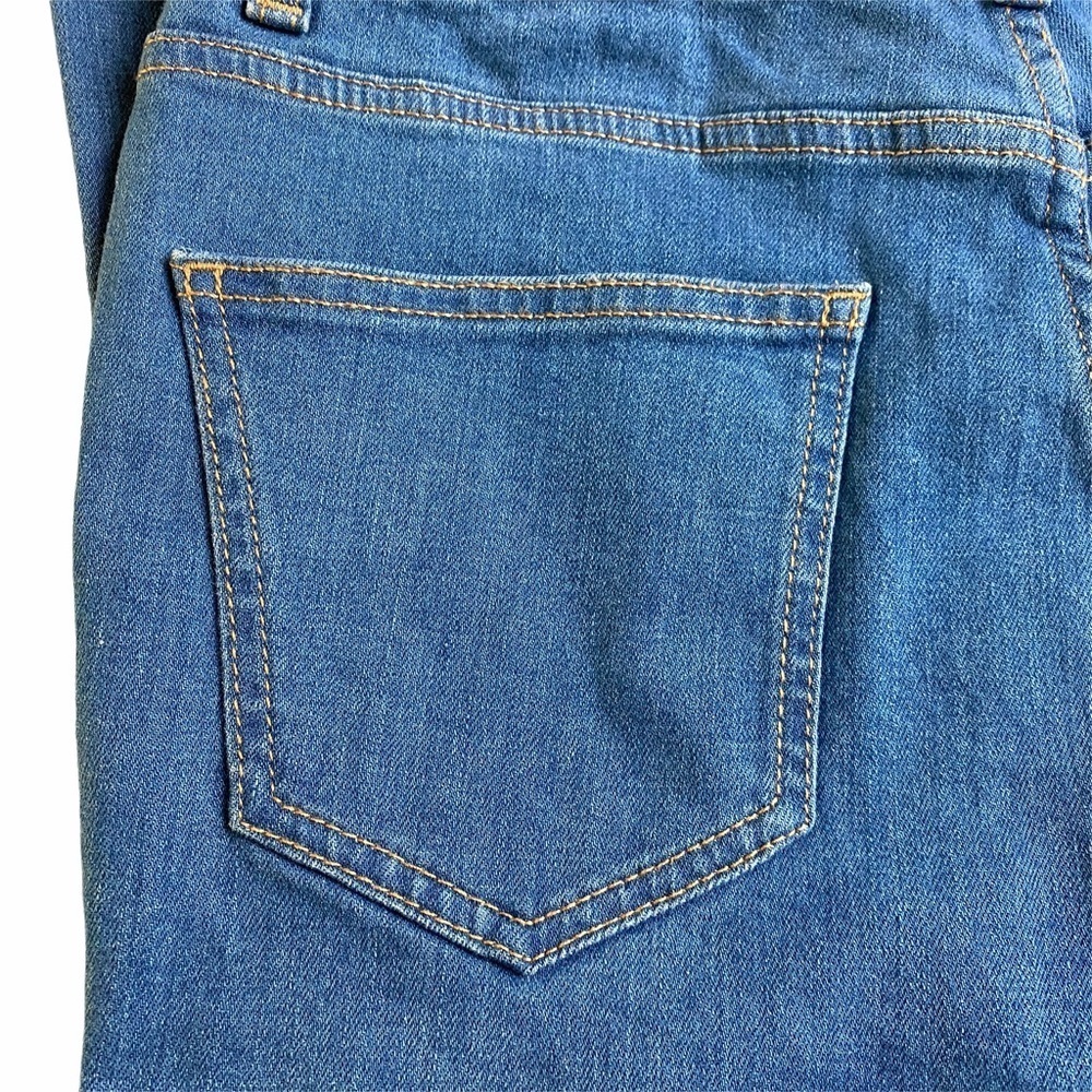 Massimo Duti Crop Kick Out Flare High Rise Jean 4 - Picture 6 of 14